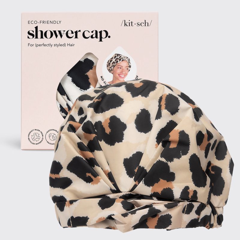 4914 Luxe ShowerCap Cleanse Leopard hero