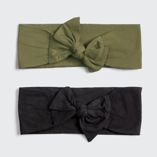 6318 Hair eco cotton adjustable headband 2pc moss 1280x1280px 6180f1b8 c871 4141 9c6c 7c19f0e98855