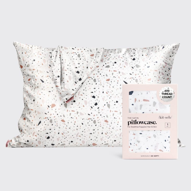 8206 StandardSatinPillowcase Sleep WhiteTerrazzo hero 300dpi