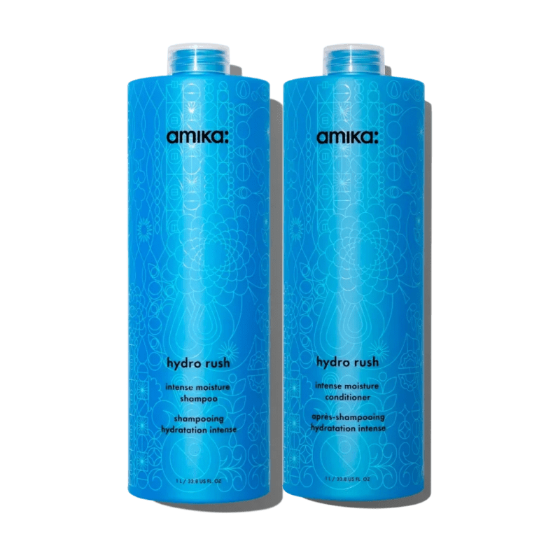 Amika Hydro Rush Shampoo & Conditioner Set - MANEPRINT