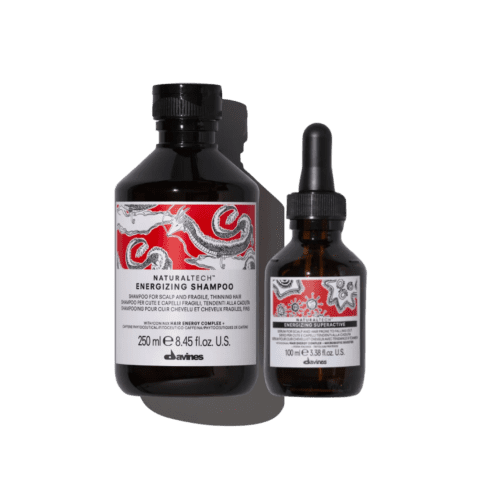 Davines NaturalTech Energizing Hair Thickening Duo - MANEPRINT