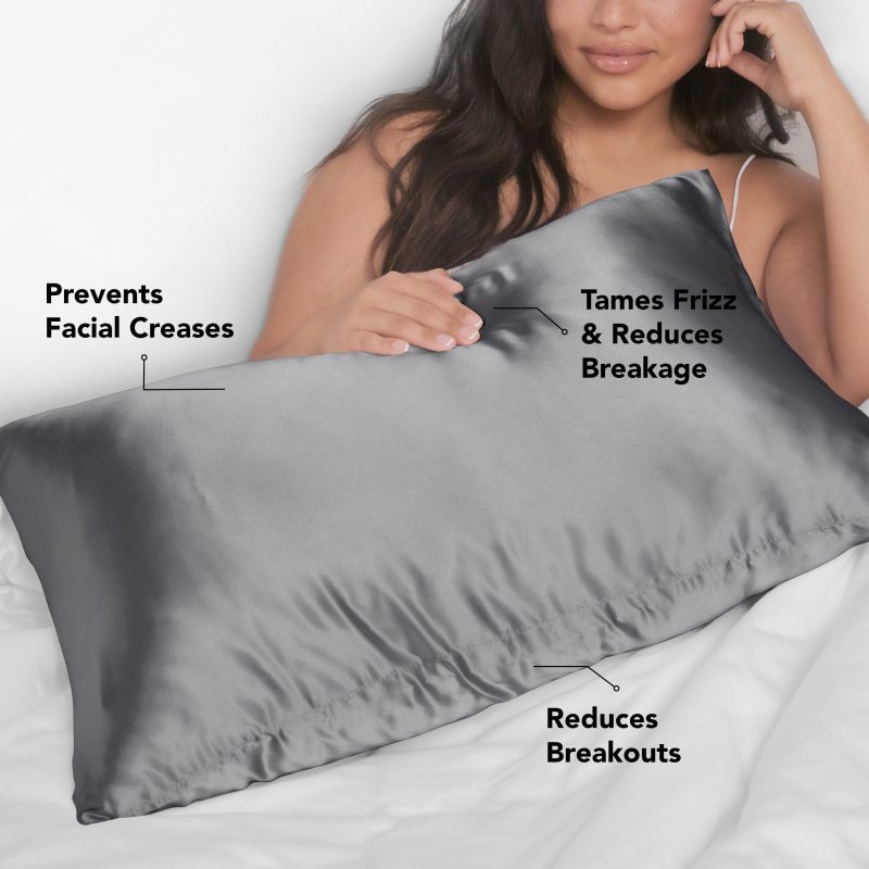 King pillowcase charcoal TopSellingPoints 819677029524