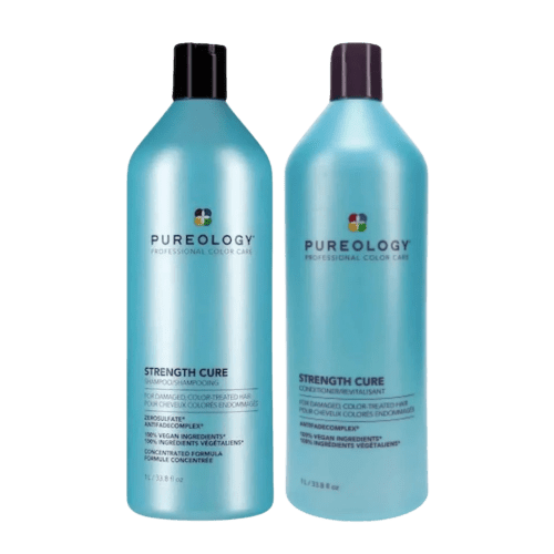 Pureology Strength Cure Shampoo & Conditioner Set - MANEPRINT