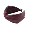 Retro Faux Leather Headband - North Authentic