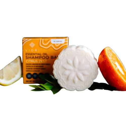 Viori Citrus Zest Essential Oil Shampoo Bar - MANEPRINT